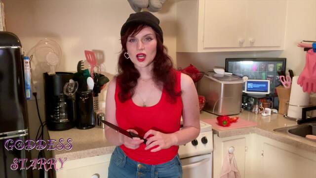 Give Me your Heart or I'll take your manhood video from Goddess Starry