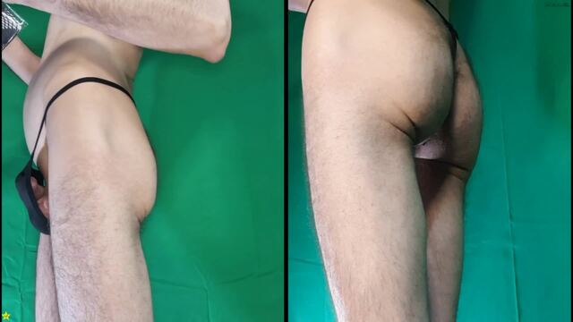 Slutty outfits try on haul - split screen video from HeIsSooThin
