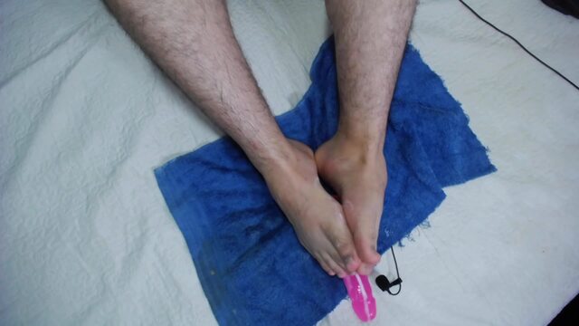 Feet teasing diildo video from Infinite Soul