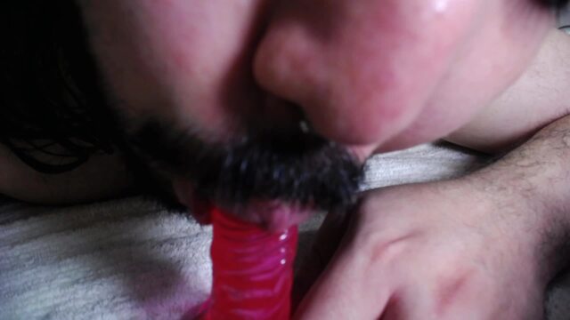 Mini dick dildo sucking video from Infinite Soul