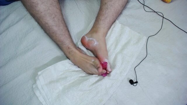 Mini dick feet teasing video from Infinite Soul