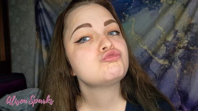Alison's first lip smelling experience video from Alison Sparks