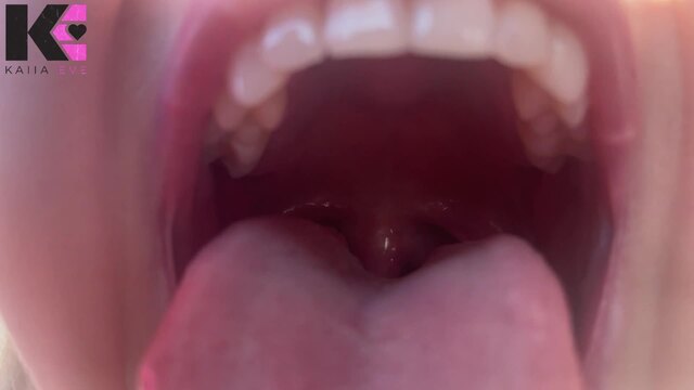 SunKissed Throat: What Would It be Like IN My mouth? video from Kaiia Eve