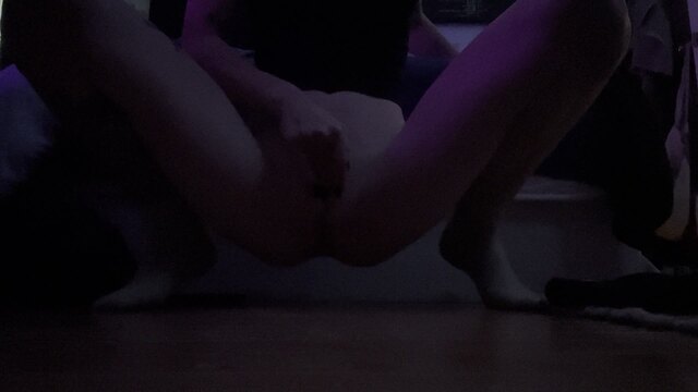 Squirting On My Floor Like A Bad Girl W/ My Sock On