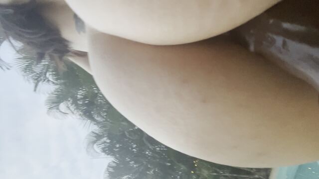 Close Up Riding Dildo Outside video from Kiara Edwards