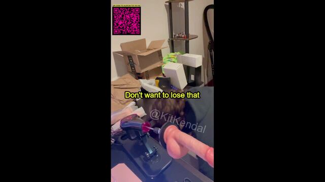 LIVE Unboxing Sex Machine TESTING Auxfun Fuck Machine video from 