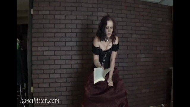 Victorian Sybian Reading, (Beautiful Agony Vibes) Version1 video from Kittengirlnextdoor