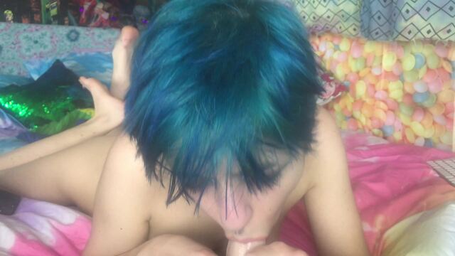 Sunday night blowjob video from Kryptos World