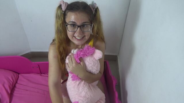 Nude stuffies humping video from Lilli Hale