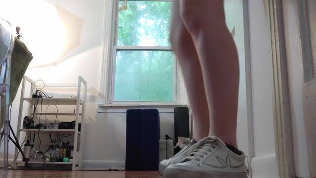 trying on all of my shoes video from Lilredvelvet