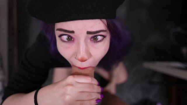 poetry girl ahegao blowjob video from Lilredvelvet