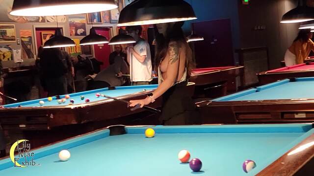 Exposed at the Pool Hall video from Lilymaeexhib