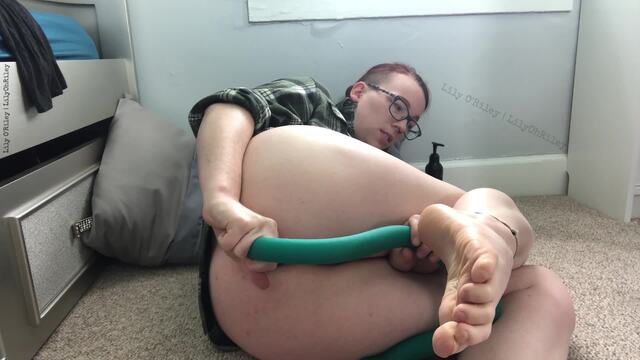 Shokushu Anal Tryout video from Lily ORiley