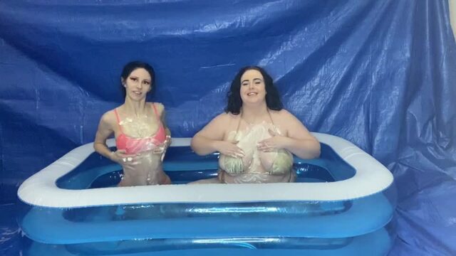 Messy Whipped Cream Sploshing