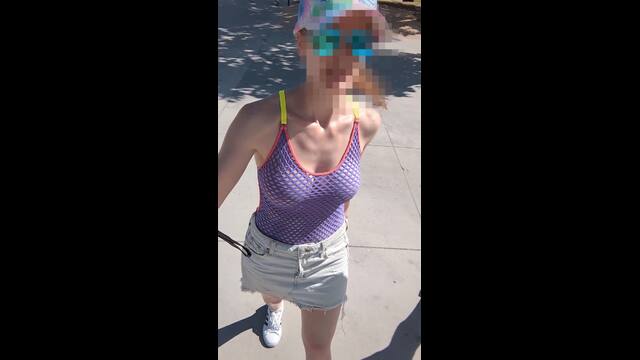 Mesh top in the city video from MiaExhib