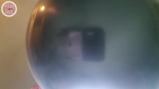 Mika Blows Up Black Balloons video from Mika Haze