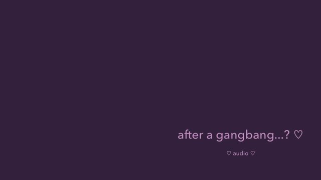 WIfe Telling You About The Gangbang She Had Today video from Mila-berry