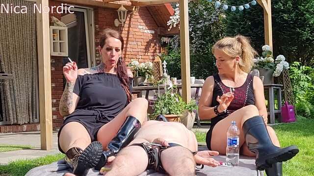 Ashtray and spittoon video from Mistress Nica