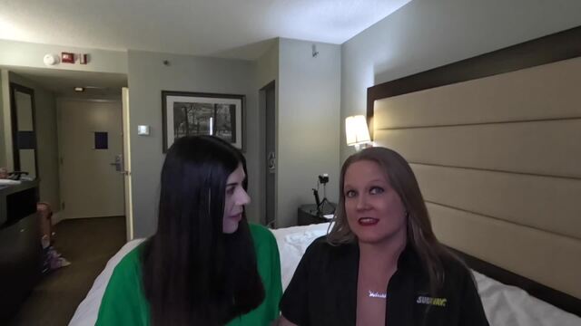 Before They Were Porn Stars:  Married Sluts Anna Cummings and Victoria Peaks Casting Couch Audition video from Money Shot Films XXX