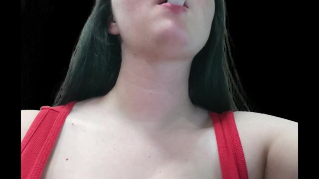 Gulping Water video from Morgana Laveau