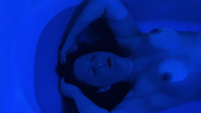 Underwater in Blacklight video from Morgana Laveau