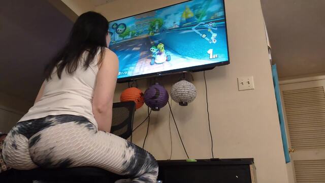 Morgana Plays Mario Cart video from Morgana Laveau
