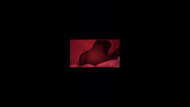 Quietly squirting on my dildo video from