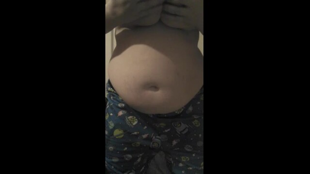 Chubby slut plays with her big boobs and pussy. video from Naughtylilslut