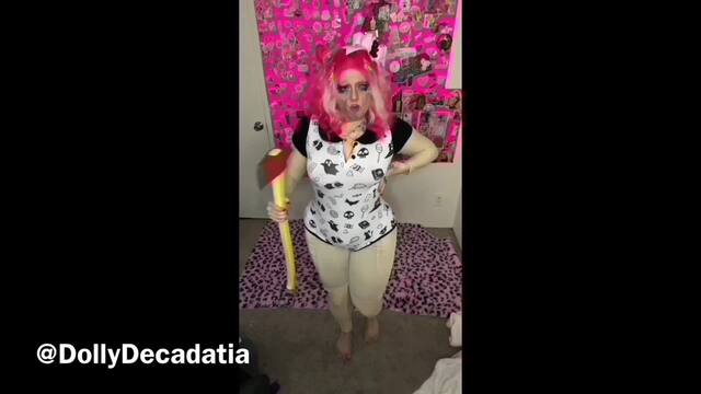 ticked off bimbo with knives video from Nicky Thembo