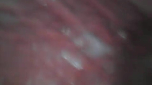 Eating a banana in a fetish style video from 