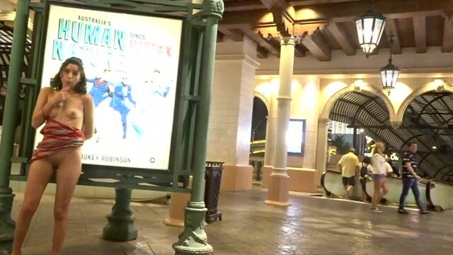 Horny Amateur Masturbating in the Public Street video from Nicole Niagara