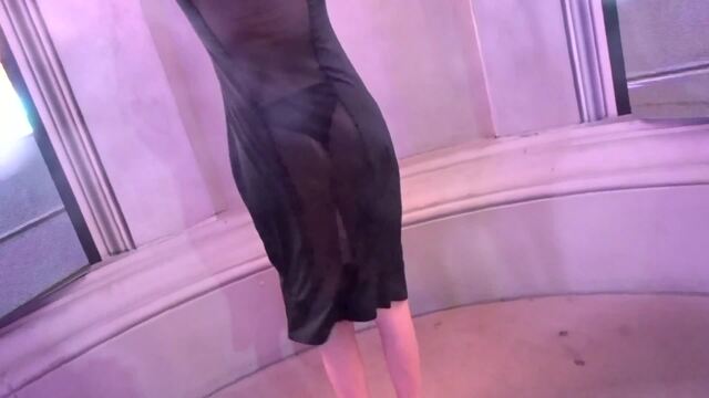 Slut in a See Through Dress video from Nicole Niagara