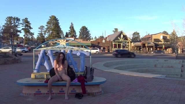 Fuck My Pussy in Risky Public Rest Area video from Nicole Niagara