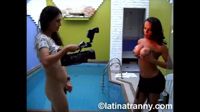 here with Joyce in Brazil behind the scenes video from Nikki Montero