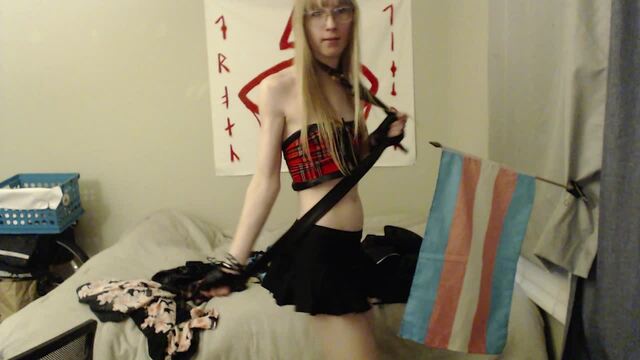 Blonde Slut Dances and Strips video from Nora Ivchenko