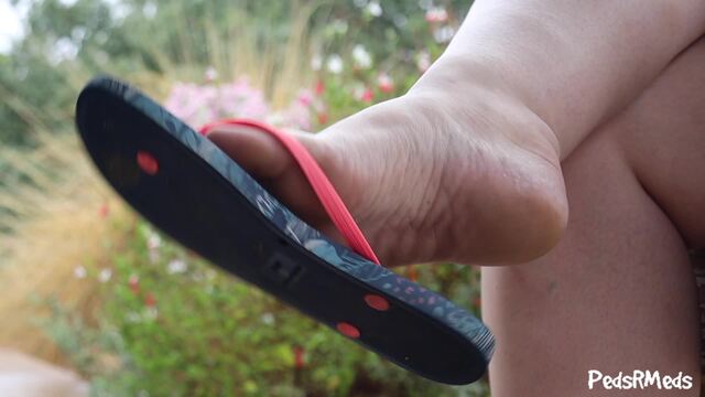 Miss Daisy Rae Flip Flop Dangling video from Pedsrmedsproductions