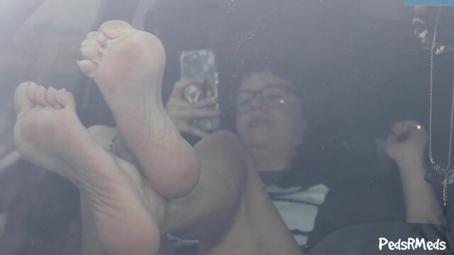 Tuffie Feet on the Dash through the Glass video from Pedsrmedsproductions