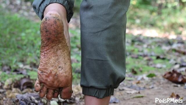 Peaches Kim Barefoot in the Mud video from Pedsrmedsproductions