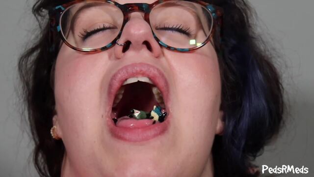 Tuffie Eating a Handful of Tiny People video from PedsRMeds Productions