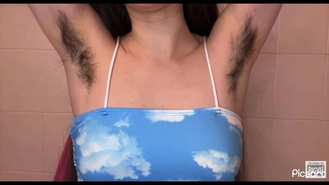ARMPIT HAIR WORSHIP video from Princess Rapunzel