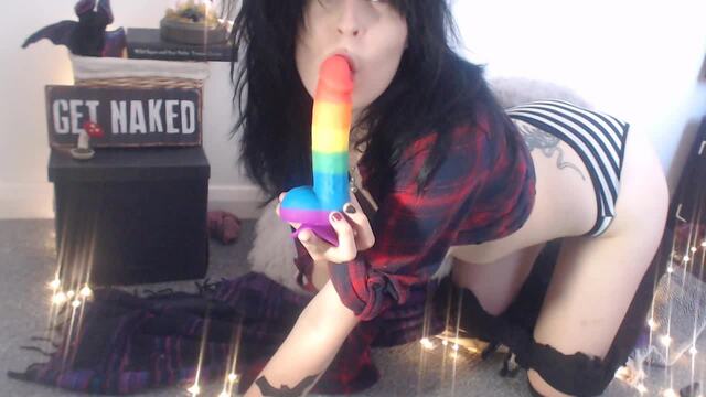 Marceline the vampire slut cosplay video from Rhona