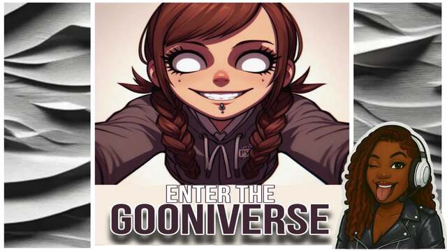 Enter The Gooniverse video from Sasha Jinx Kinky Audio