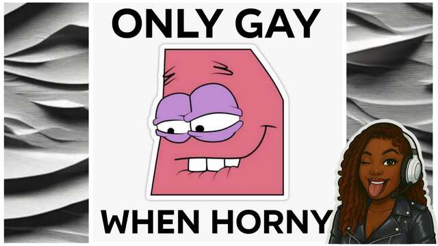 Only Gay When Horny video from Sasha Jinx Kinky Audio
