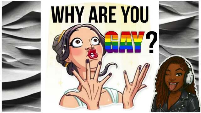 Why Are You Gay? video from Sasha Jinx Kinky Audio