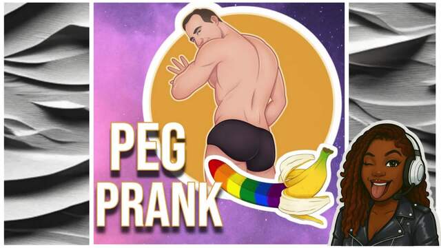 Peg Prank video from Sasha Jinx Kinky Audio
