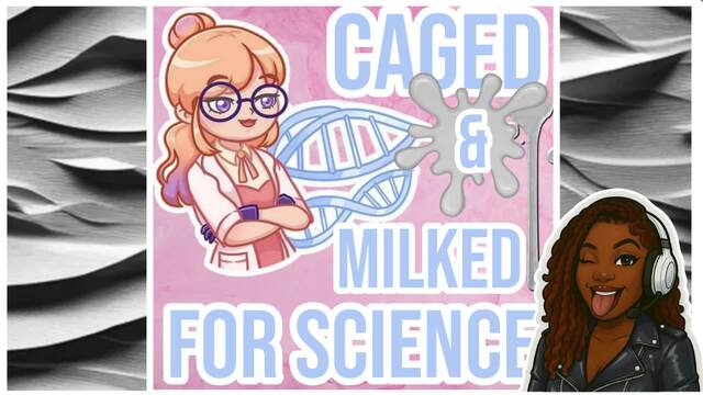 Caged And Milked For Science video from Sasha Jinx Kinky Audio