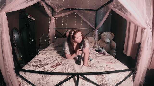 Wanting BBC, Settling for a Huge Dildo video from SexyNEBBW