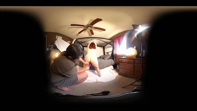 Sexy BBW Spanking Squirting VR video from SexyNEBBW