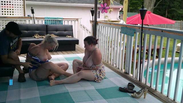 Tickle Wrestling video from Mandi Little