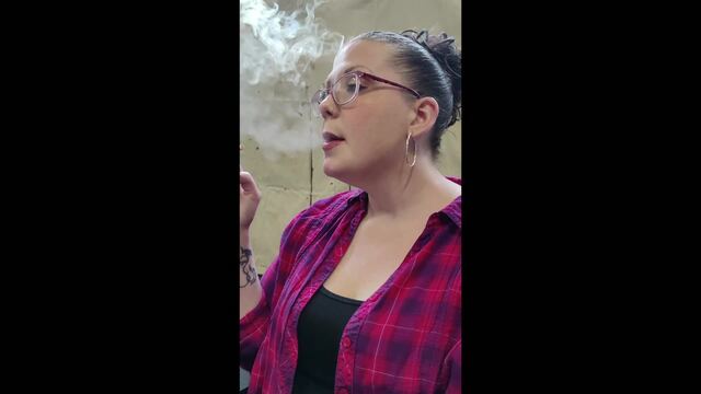 Painting my nails while I smoke video from Brianna Rose